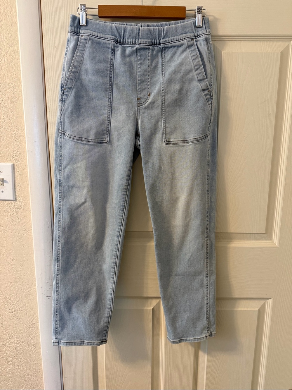 Madewell Pull-On Relaxed Jeans in Bellview Wash Size XS - Picture 2 of 6